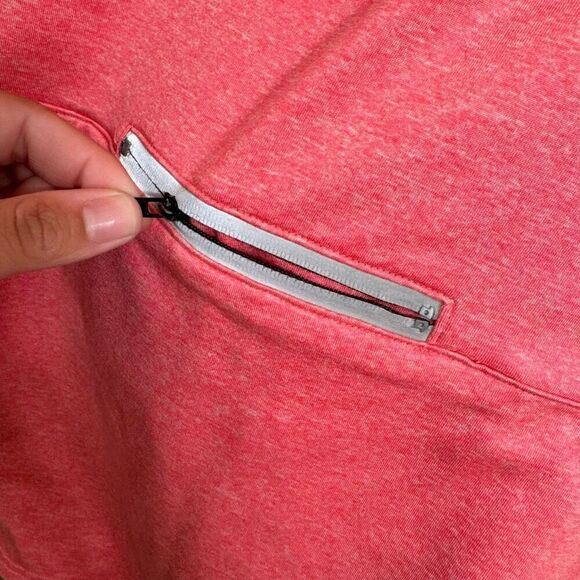 PINK Victorias Secret Hot Pink Heather Active Pullover Sweater Large - Picture 7 of 7